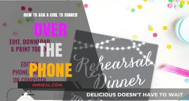 Mastering the Art of Inviting Her to Dinner Over the Phone