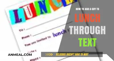 Texting Tips: How to Casually Invite a Guy to Lunch
