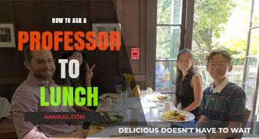 Networking Over Meals: A Guide to Inviting Professors to Lunch