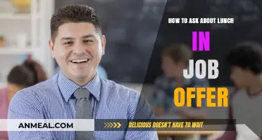 Navigating Job Offers: How to Tactfully Ask About Lunch Benefits
