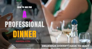 Mastering the Art of Requesting a Professional Dinner Meeting