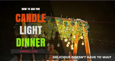 Romantic Tips: How to Request a Perfect Candlelight Dinner Experience
