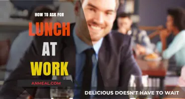 Mastering the Art of Asking for Lunch at Work: Tips and Etiquette