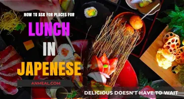 Mastering Japanese Phrases: How to Ask for Lunch Spots Like a Local