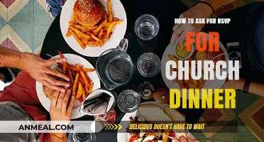Simple Tips for Requesting RSVP for Your Church Dinner Event