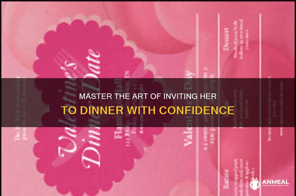 how to ask her ou to dinner