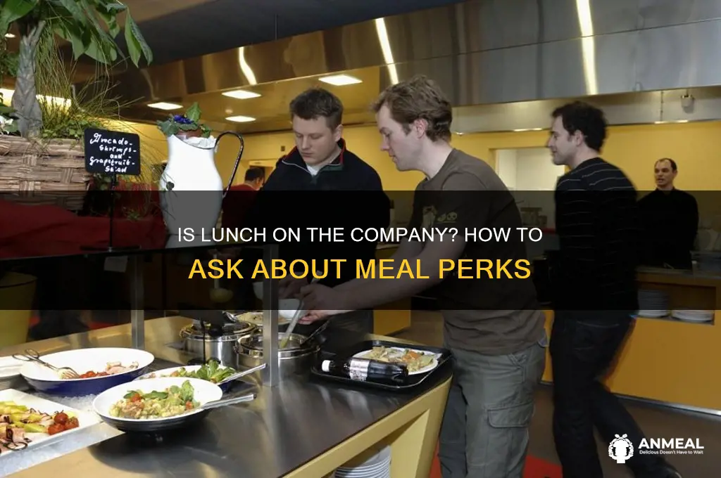 how to ask if lunch is paid for by salary