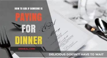 Who’s Picking Up the Bill? Tips for Asking About Dinner Costs