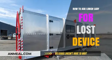 Lost Device? Tips to Politely Ask the Lunch Lady for Help