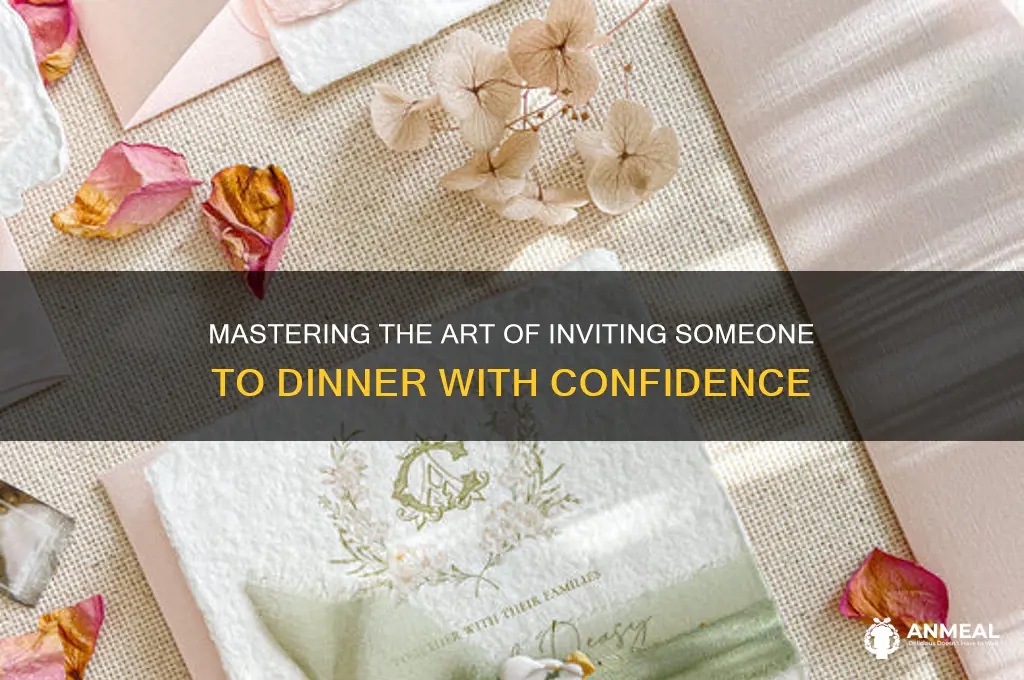 how to ask out for dinner