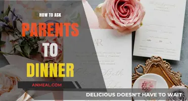Thoughtful Tips for Inviting Your Parents to a Special Dinner
