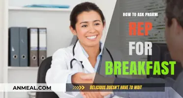 Asking Pharm Reps for Breakfast: Strategies for Success