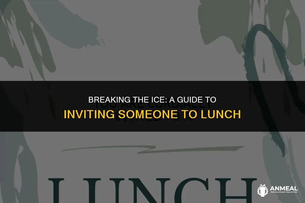how to ask someone to sit with them at lunch
