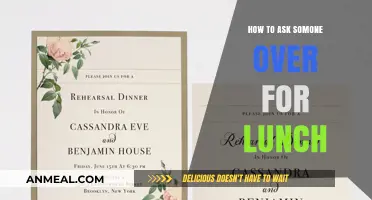 Lunch Invite Mastery: A Guide to Asking Someone Over