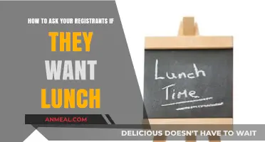 Lunchtime Queries: Crafting the Perfect Registrant Survey