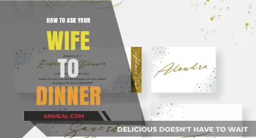 Romantic Tips: How to Invite Your Wife to a Special Dinner