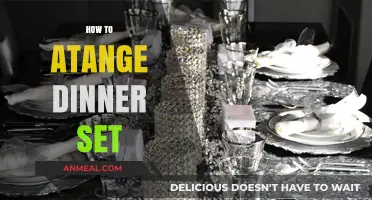 Elegant Table Setting: Mastering the Art of Arranging Your Dinner Set