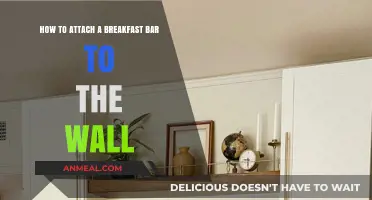 Mounting a Breakfast Bar: Wall Attachment Guide