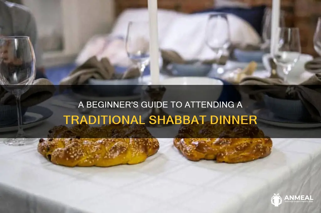 how to attend a shabbat dinner