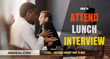 Mastering the Art of Lunch Interviews: Tips for Success