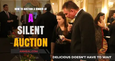 Mastering Silent Auctions: Tips for Successfully Auctioning a Dinner Experience