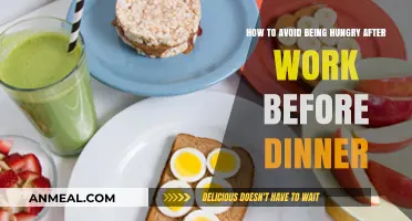 Beat Post-Work Hunger: Smart Snacks to Bridge the Dinner Gap