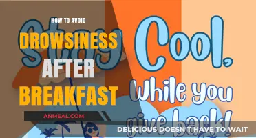 Beat Post-Breakfast Drowsiness with These Simple Tricks