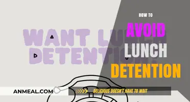 Mastering Lunch Break: Tips to Avoid Detention
