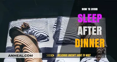 Stay Alert Post-Dinner: Tips to Avoid Sleep After Eating