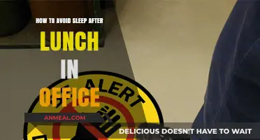 Stay Alert: Strategies to Avoid Post-Lunch Snoozing at Work