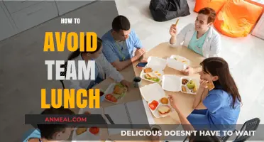 Navigating Office Politics: A Guide to Graciously Declining Team Lunches