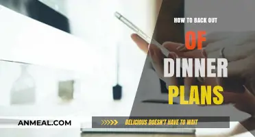 Gracefully Canceling Dinner Plans: A Guide to Polite Declining