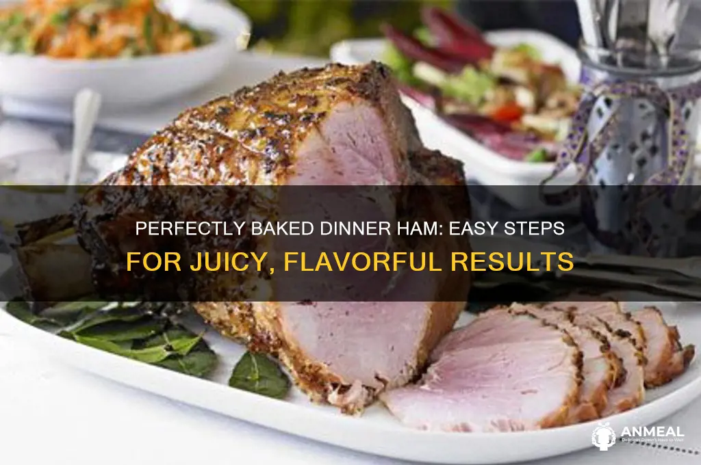how to bake a dinner ham