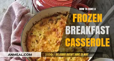 Quick Breakfast Bakes: Frozen Casserole Method