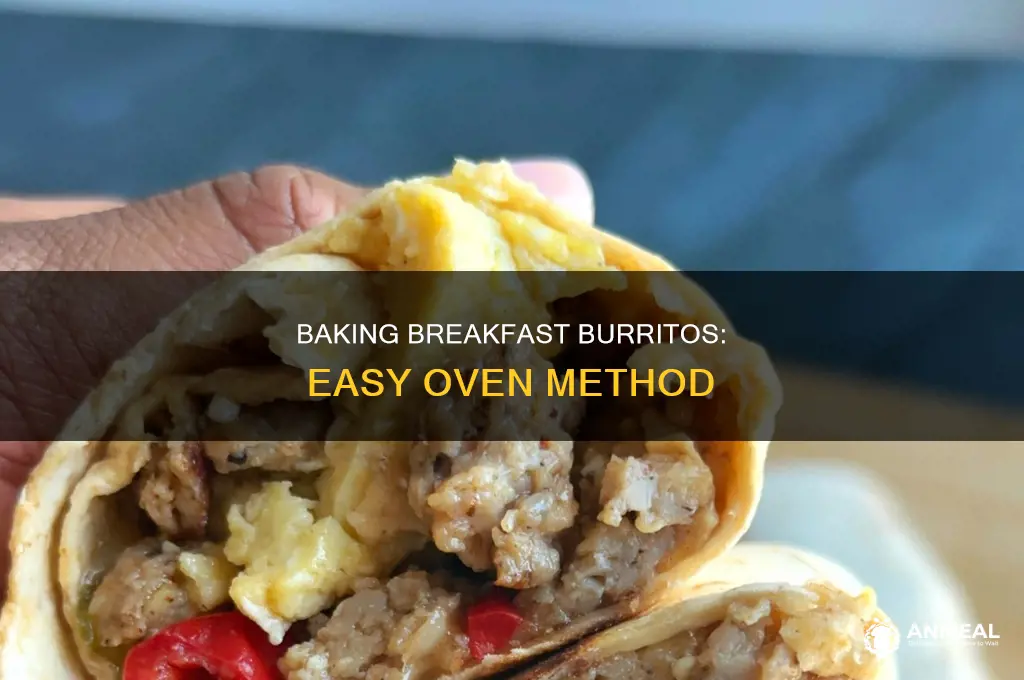 how to bake breakfast burritos in the oven