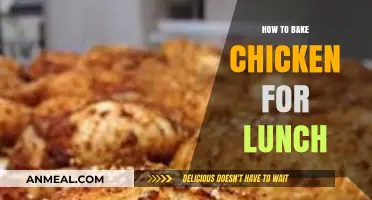 Delicious and Easy: Baking Chicken for a Perfect Lunch