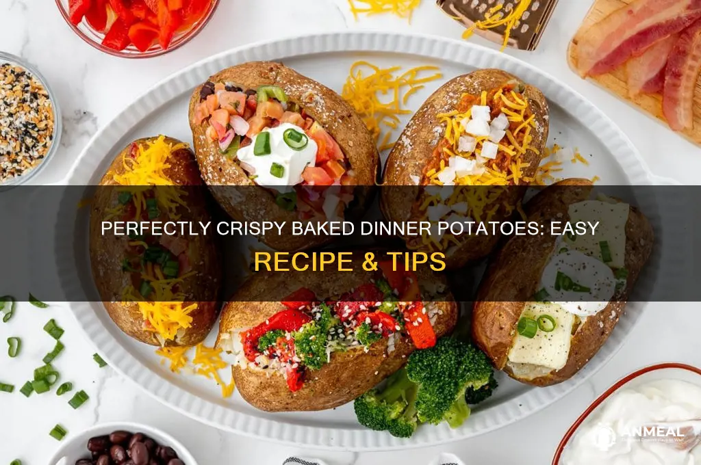 how to bake dinner potatoes