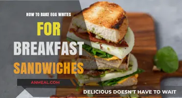 Egg White Breakfast Sandwiches: Baking Method & Recipe