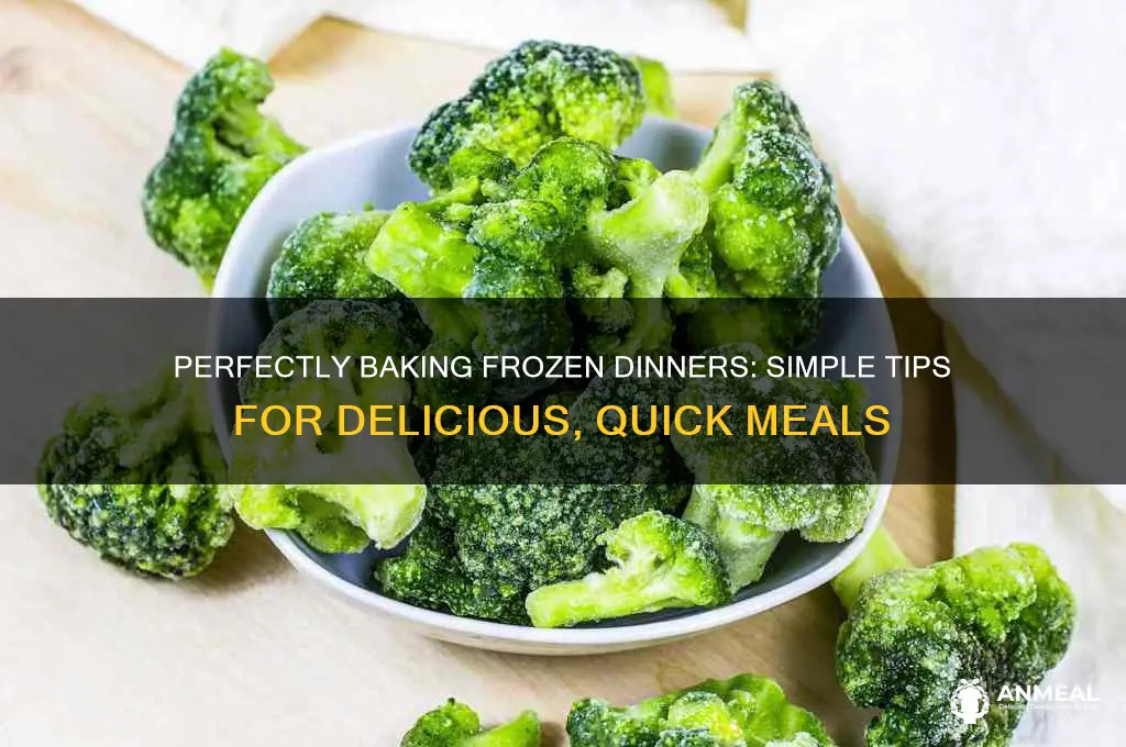 how to bake frozen dinner