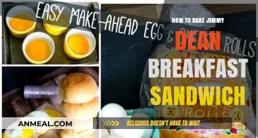 Jimmy Dean Breakfast Sandwich: Baking a Quick Morning Treat