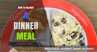 Mastering Meal Balance: Tips for a Perfectly Portioned Dinner