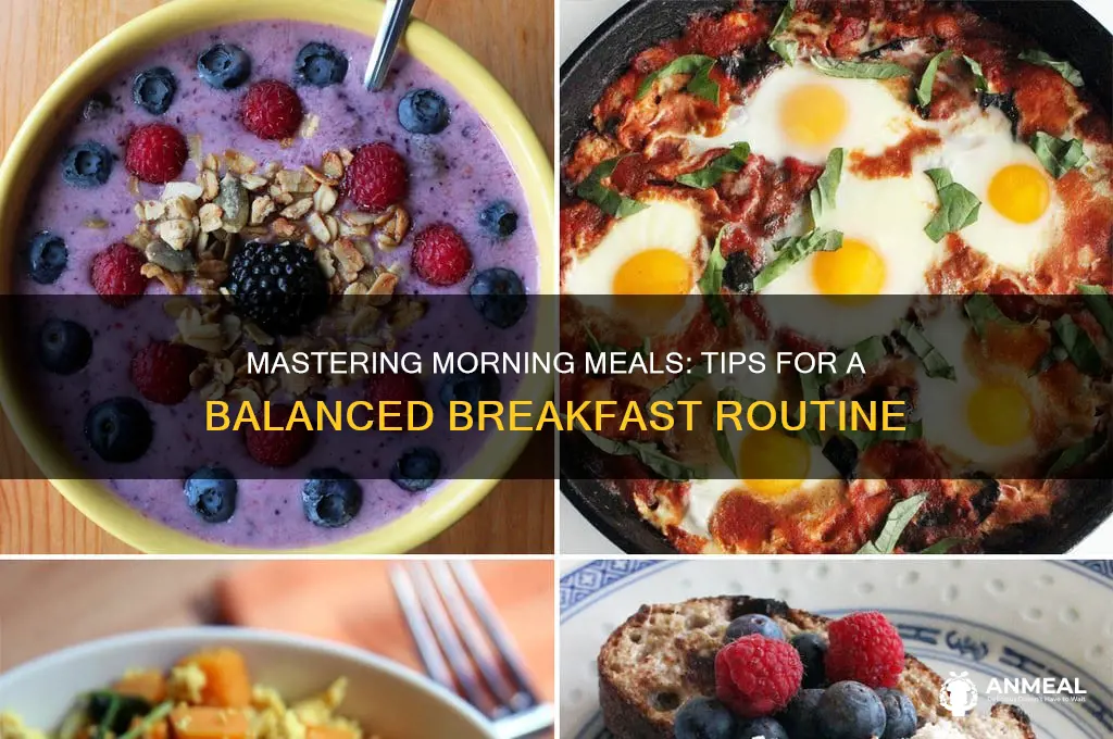 how to balance breakfast