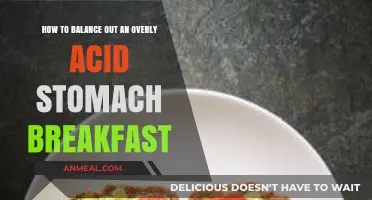 Balancing Breakfast for an Acidic Stomach