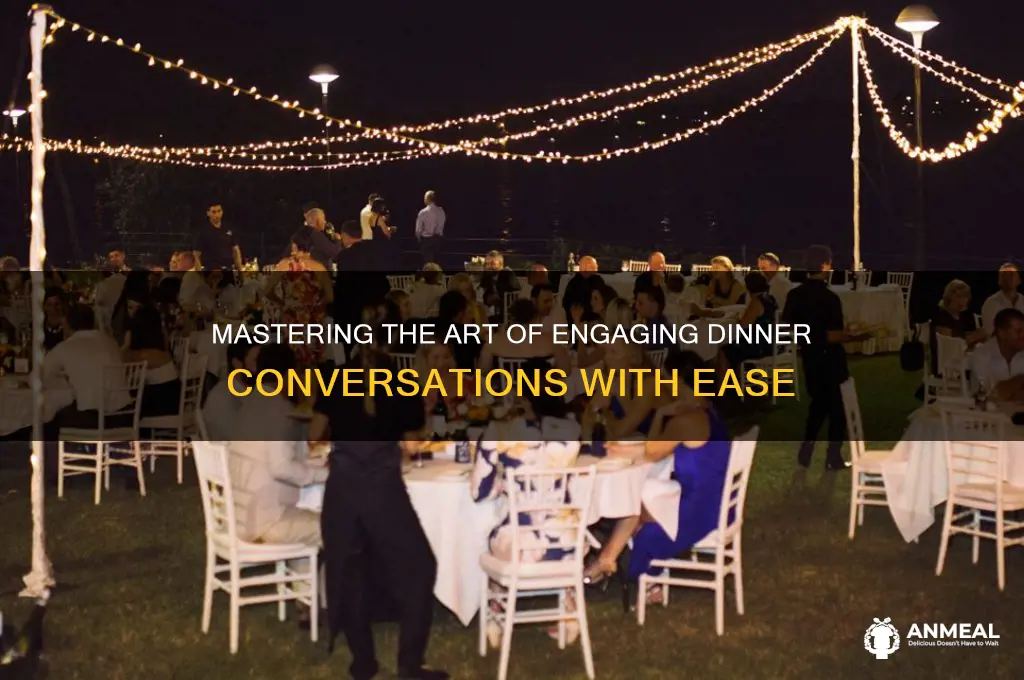 how to be a charming dinner companion