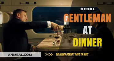 Mastering Dinner Etiquette: A Guide to Being a Modern Gentleman