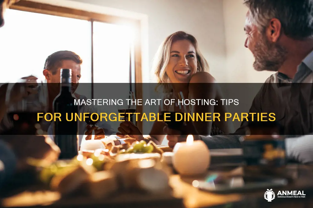 how to be a great dinner host