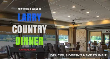 Mastering the Art of Being a Gracious Guest at Larry’s Country Dinner