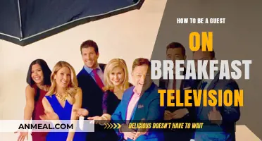 Breakfast Television: Getting Yourself on the Guest List