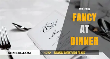 Elevate Your Dinner Etiquette: Master the Art of Dining with Finesse