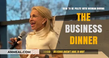 Mastering Etiquette: Polite Business Dinner Tips for Engaging Women Professionally